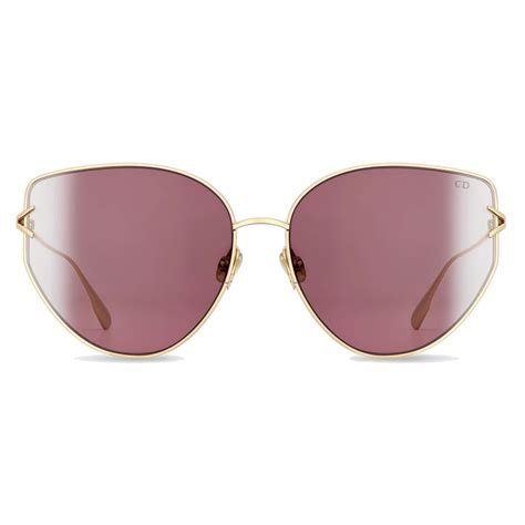 DiorGipsy1 Pink Shaded Butterfly Sunglasses 